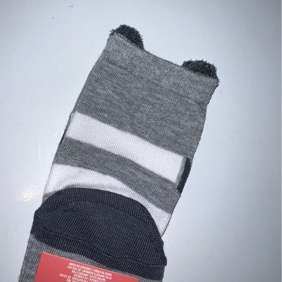 Koala Socks - Juncture Grey and White Striped - Picture 4 of 6